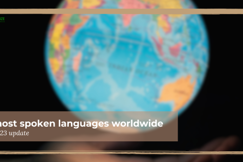 Header image for blog article about most spoken languages 2023